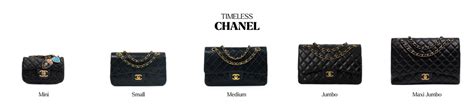 sac chanel timeless taille